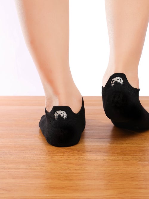 Chaussettes Languette Chien & Chat - Kiabi