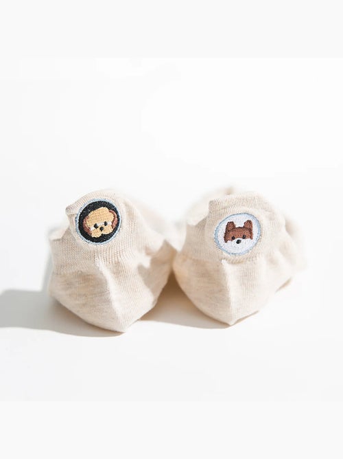 Chaussettes Languette Chien Dépareillées - Kiabi