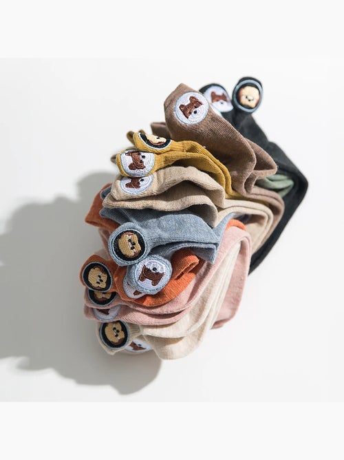 Chaussettes Languette Chien Dépareillées - Kiabi