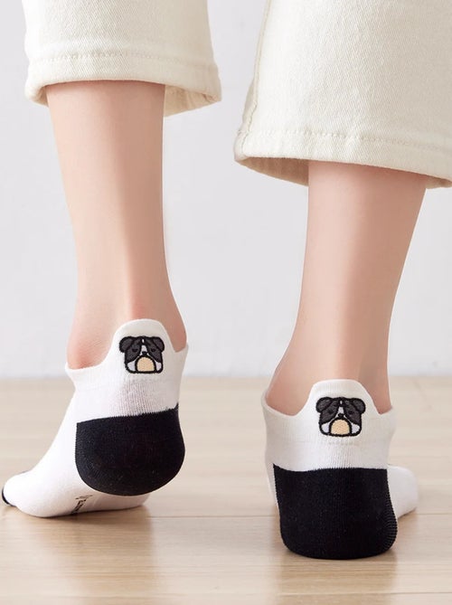 Chaussettes Languette Chien | Titeschaussettes - Kiabi