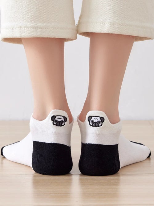 Chaussettes Languette Chien | Titeschaussettes - Kiabi