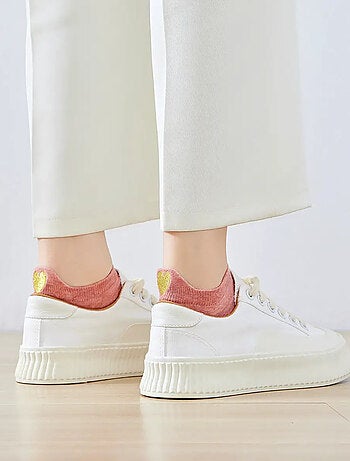 Chaussettes Languette Coeur Doré