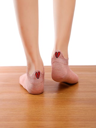 Chaussettes Languette Coeur Message | Titeschaussettes