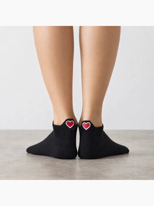 Chaussettes Languette Coup de Coeur - Kiabi