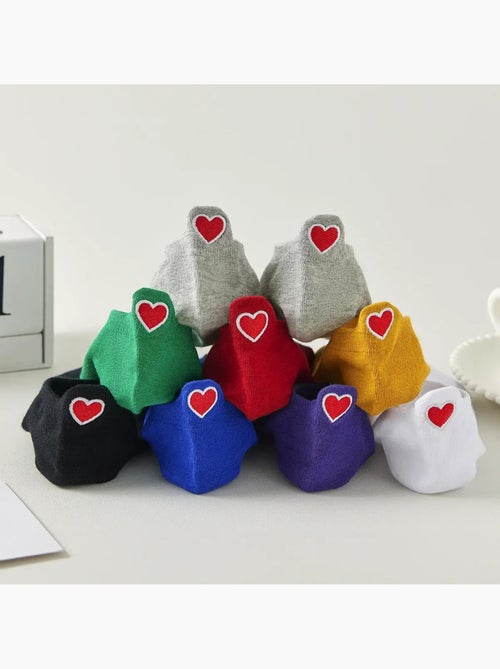 Chaussettes Languette Coup de Coeur - Kiabi