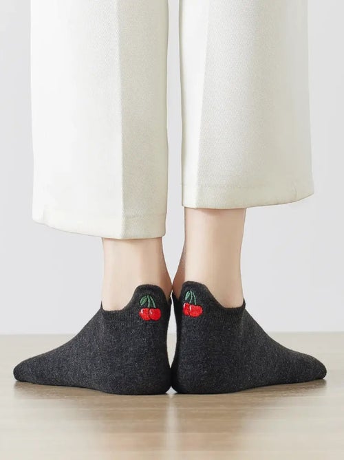 Chaussettes Languette fruits et légumes | Titeschaussettes - Kiabi