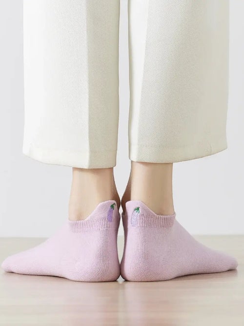 Chaussettes Languette fruits et légumes | Titeschaussettes - Kiabi