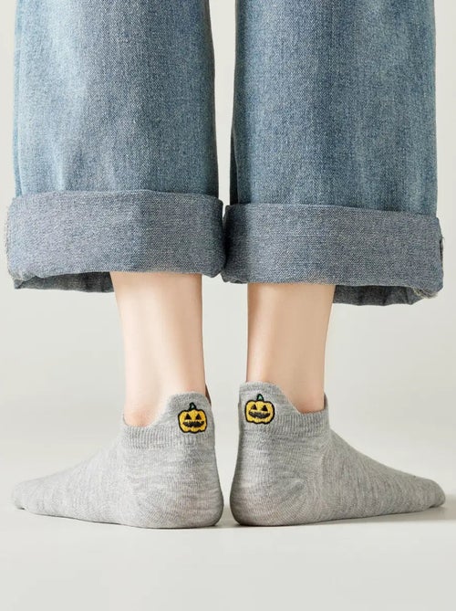 Chaussettes Languette Halloween - Kiabi