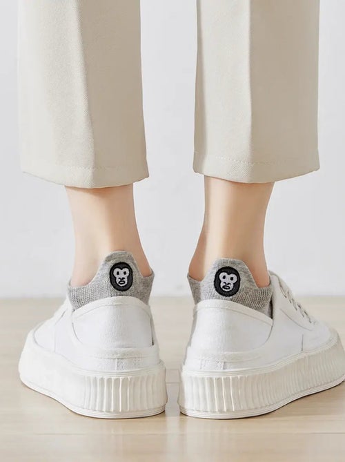 Chaussettes Languette Jungle - Kiabi