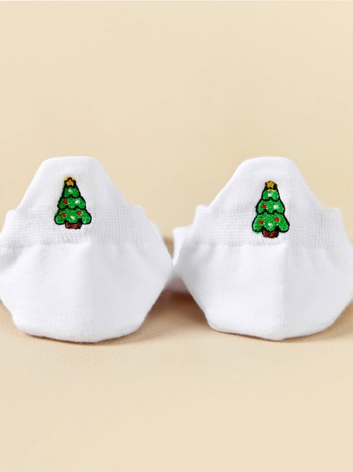 Chaussettes Languette Noël - Kiabi