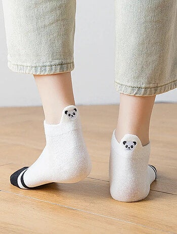Chaussettes Languette Panda