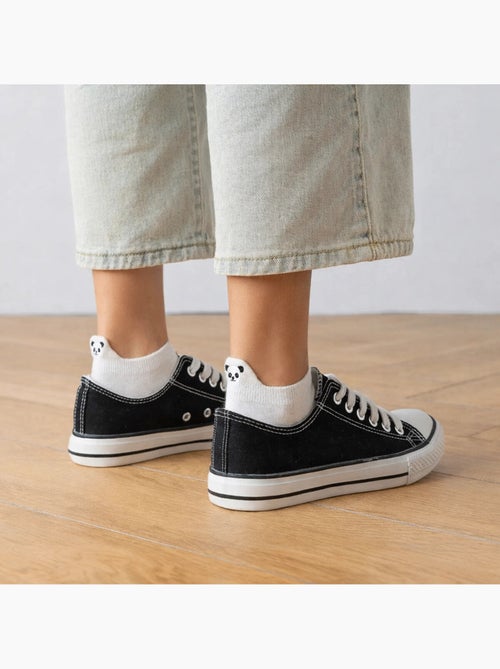 Chaussettes Languette Panda - Kiabi