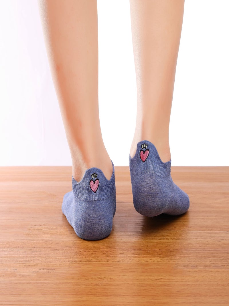 Chaussettes Languette Printemps | Titeschaussettes Bleu - Kiabi