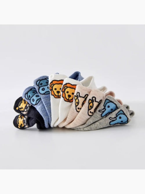 Chaussettes Languette Safari - Kiabi
