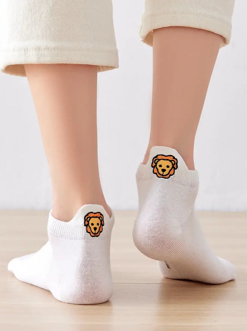 Chaussettes Languette Safari | Titeschaussettes Blanc - Kiabi