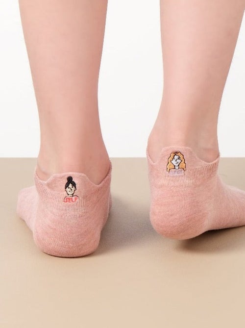 Chaussettes Languette Sororité | Titeschaussettes - Kiabi
