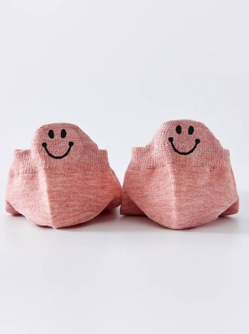 Chaussettes Languette Sourire - Kiabi