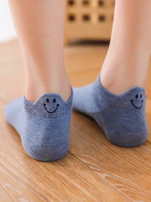 Chaussettes Languette Sourire - Kiabi