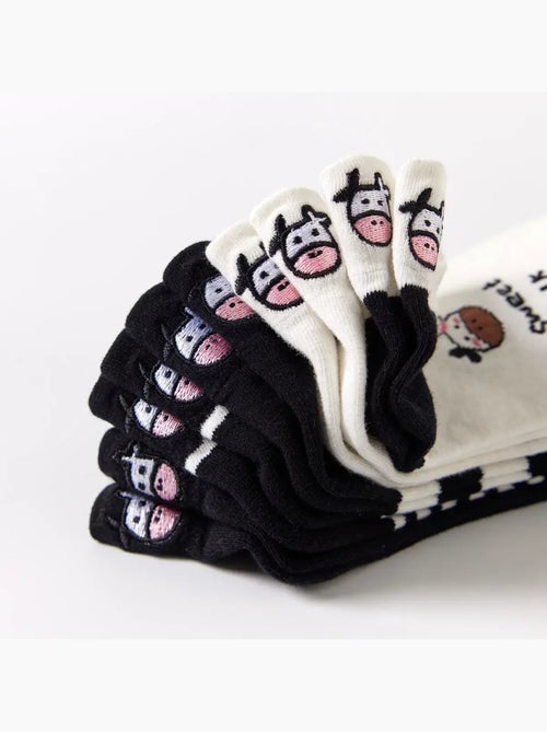 Chaussettes Languette Vache - Kiabi