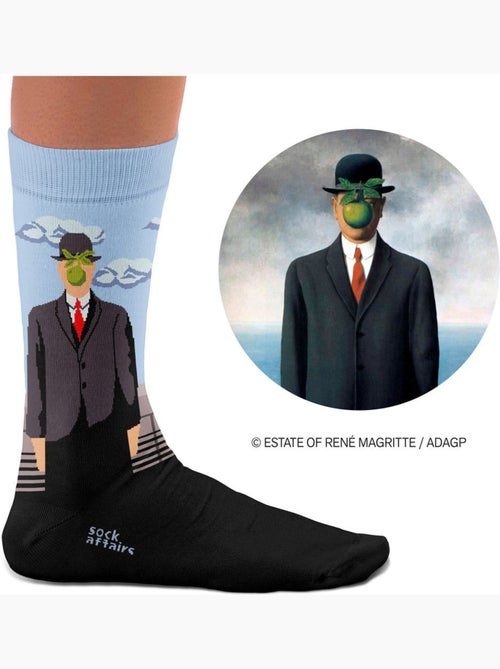 Chaussettes Le Fils de l'homme, Magritte - Kiabi