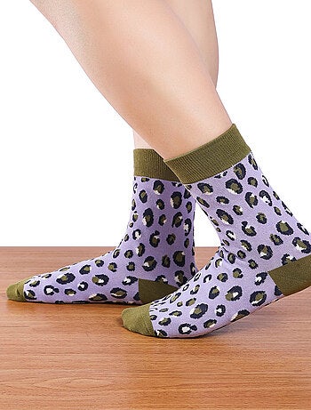 Chaussettes Léopard
