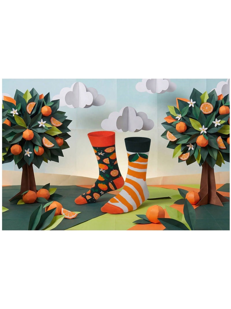 Chaussettes Les Oranges Orange - Kiabi