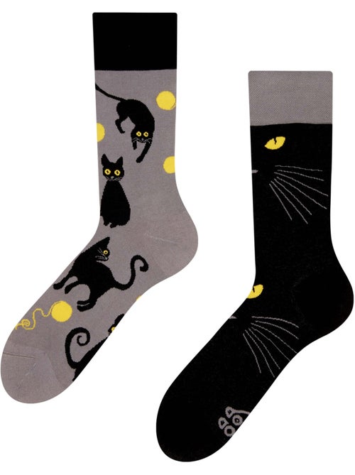 Chaussettes Les Yeux de Chat - Kiabi