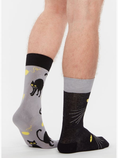 Chaussettes Les Yeux de Chat - Kiabi