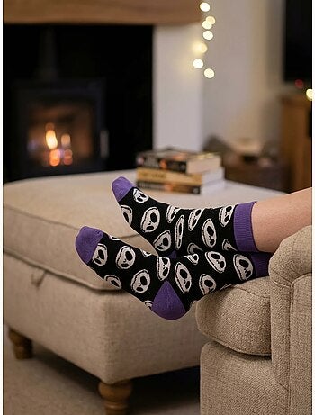 Chaussettes l'étrange noël de monsieur jack taille unique 38-45 disney