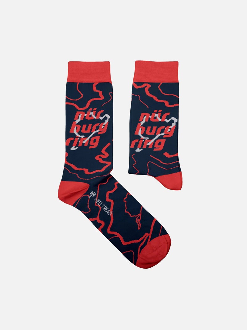 Chaussettes Lettrage Nürburgring Noir - Kiabi