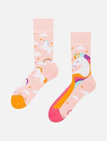 Chaussettes Licorne Dans Les Nuages