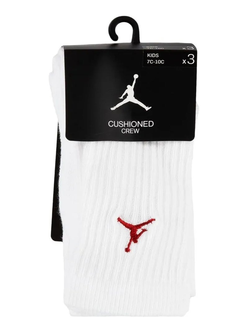 Chaussettes lot de 3 - Jordan Blanc - Kiabi