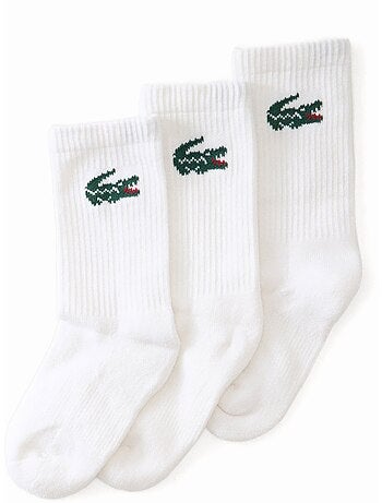 Chaussettes lot de 3 - lacoste