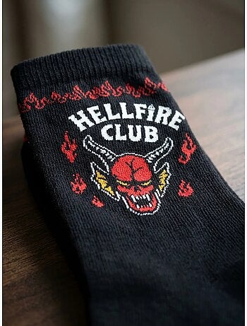 Chaussettes lot de 3 en coton doux stranger things netflix