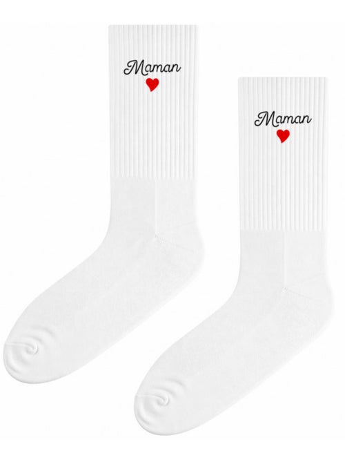 Chaussettes MAMAN CŒUR - Kiabi