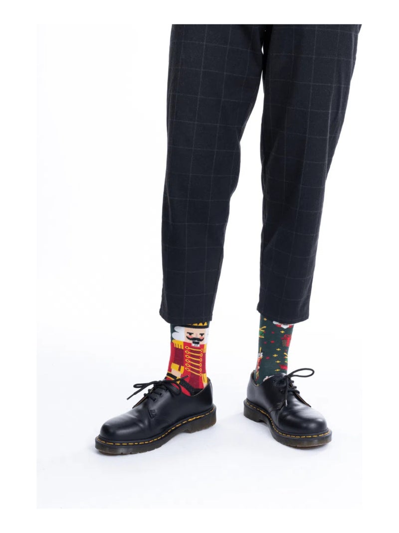 Chaussettes Many Mornings Casse-Noisettes Vert foncé - Kiabi