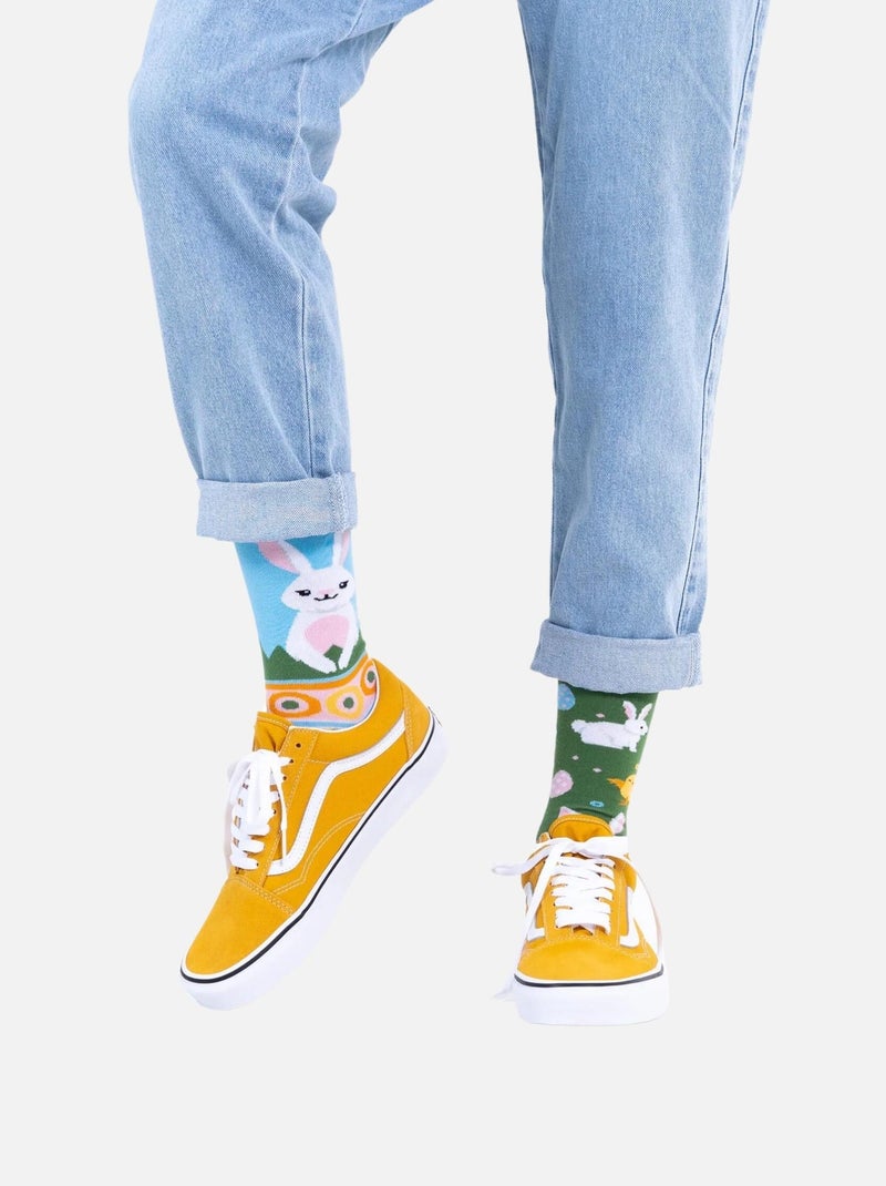Chaussettes Many Mornings Lapins de Pâques Multicolore - Kiabi