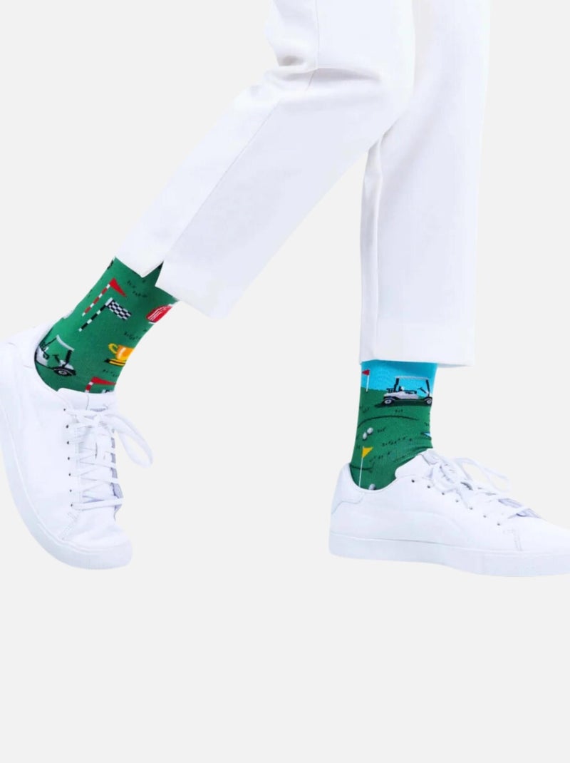 Chaussettes Many Mornings Parcours de Golf Multicolore - Kiabi