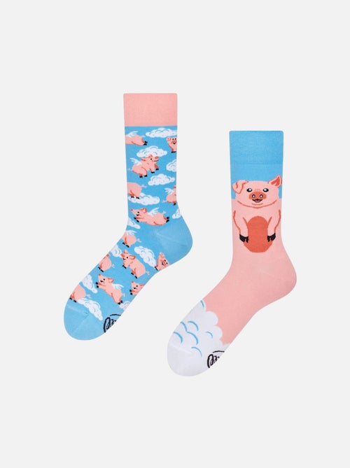 Chaussettes Many Mornings Rêve de cochon - Kiabi