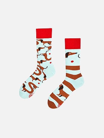 Chaussettes Many Mornings Teckel Saucisse