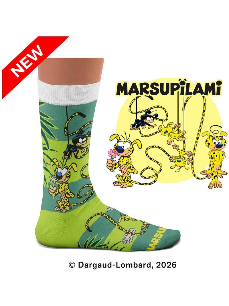 Chaussettes Marsupilami, Palombie Jaune - Kiabi