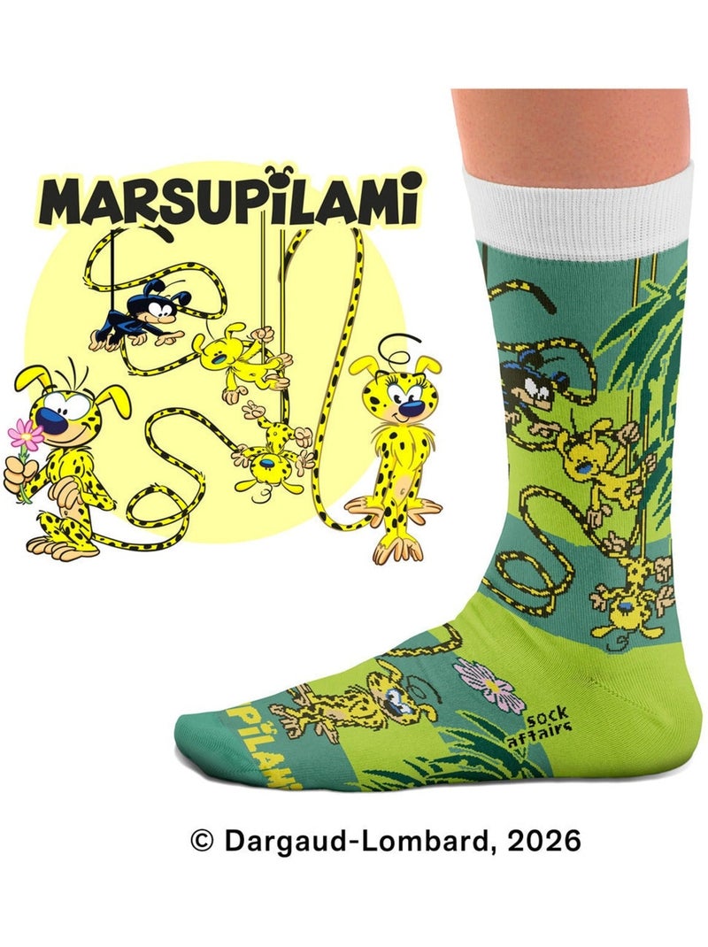 Chaussettes Marsupilami, Palombie Jaune - Kiabi
