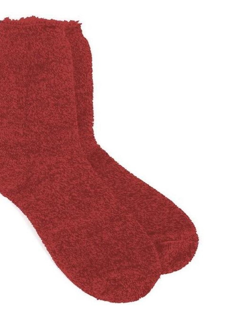Chaussettes Mega Thermo hiver enfant rouge 22/28 Rouge - Kiabi