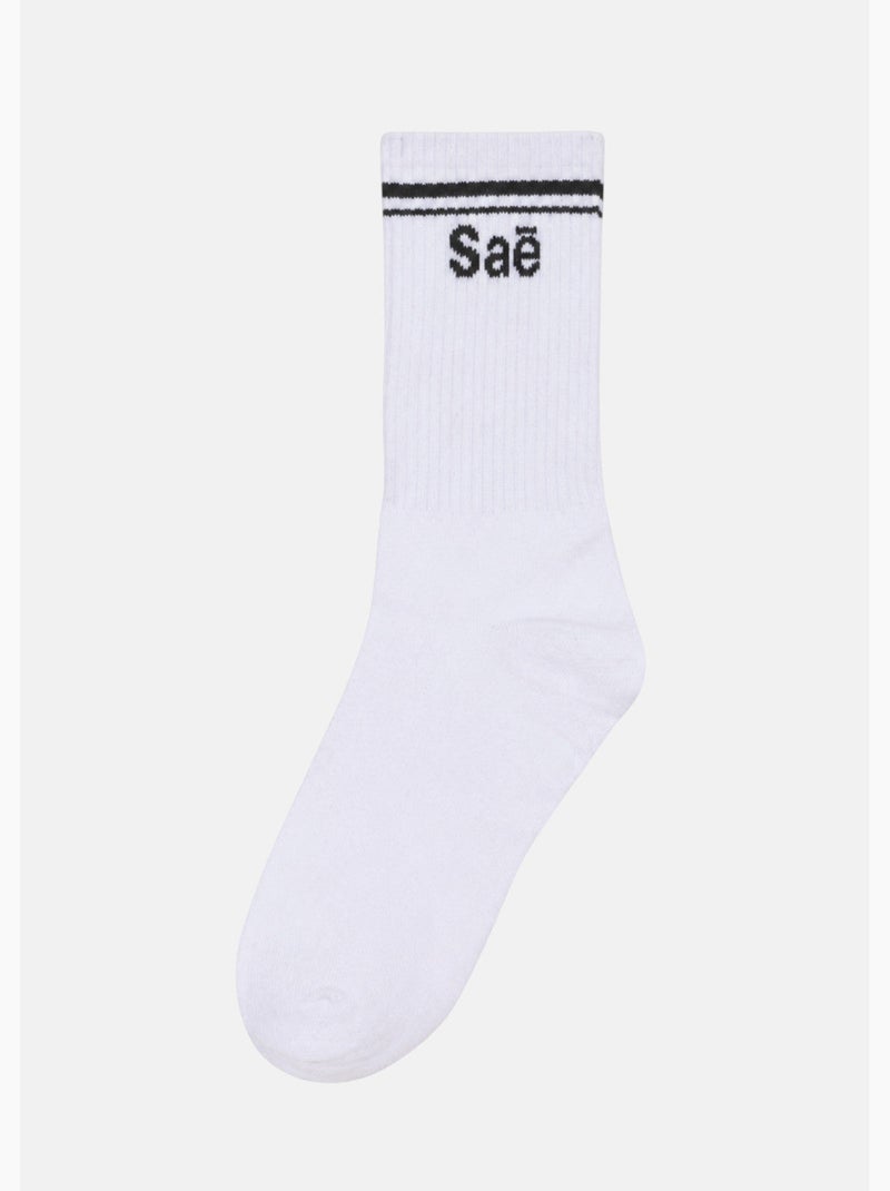 Chaussettes merzu  femme - sae paris Blanc - Kiabi