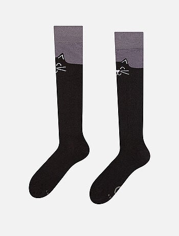 Chaussettes Mi-Bas Chat Noir