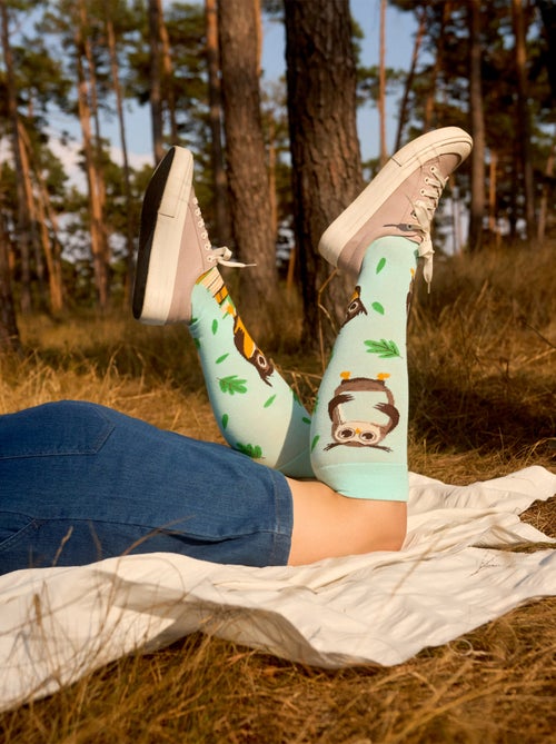 Chaussettes Mi-Bas Hibou & Livres - Kiabi