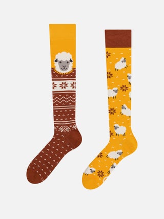 Chaussettes Mi-Bas Mouton dans un Pull