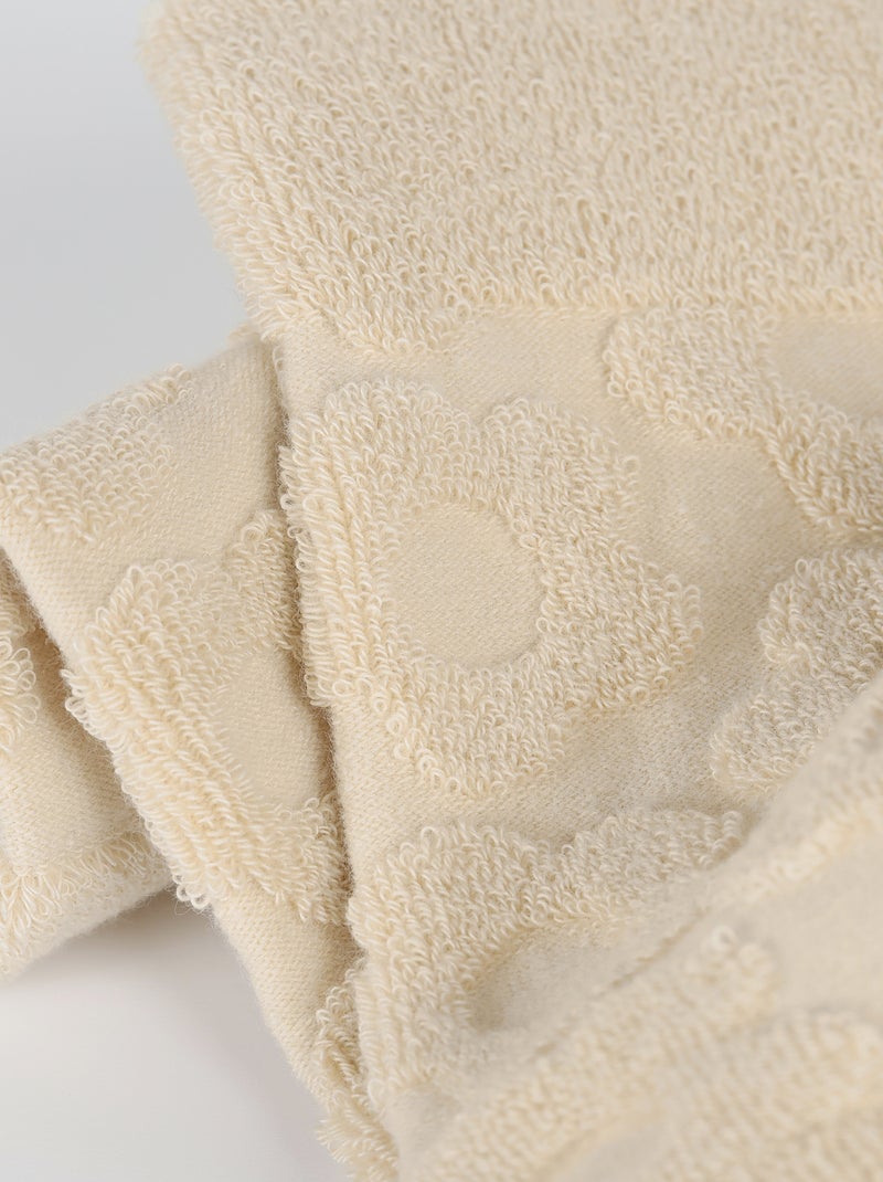 Chaussettes mi-haute coton bouclette Mode Corail/Turquoise/Crème - Kiabi