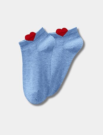 Chaussettes Mi-Haute Petit Coeur