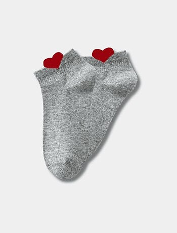 Chaussettes Mi-Haute Petit Coeur